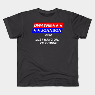 Dwayne Johnson 2032 Kids T-Shirt